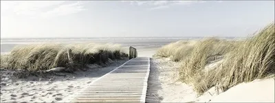 Produktbild von Glasbild Seeblick III GLA392 80x30 cm