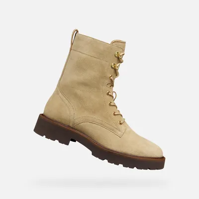 Produktbild von Geox Beige Damen-Ankle-Boots von Norize 36