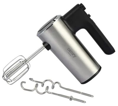 Handmixer 900 W, 5 Stufen + Turbo, 3 Edelstahl-Aufsätze