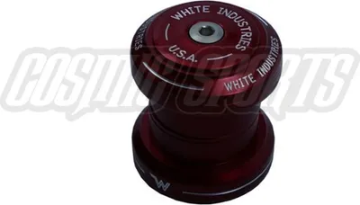 Image de Jeu de direction White Industries, 1 1/8", EC34/28.6 | EC34/30, red