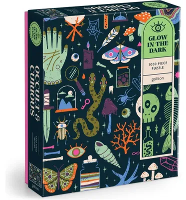 Obrázek produktu pro Okultní a kuriózní 1000dílné puzzle, které ve tmě svítí