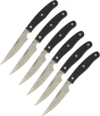 Obrázok produktu pre Sada 6 steakových nožov 22 cm Nirosta Fit