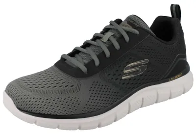 Produktbild von SKECHERS Herren Sneaker grün schwarz Textil - Größe: 43