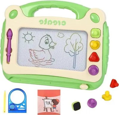 Obrázok produktu pre Magnetická tabuľa 36 x 24 cm pre deti od 3 rokov