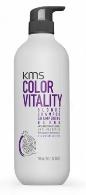 Zdjęcie produktu dla KMS Colourvitality Szampon do włosów blond 750 ml - NOWOŚĆ