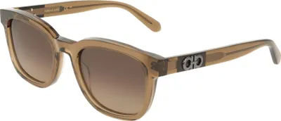 Produktbild von Ferragamo SF2107S Transparent brown 54/21/145 Herren Sonnenbrillen