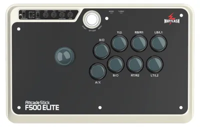 Immagine prodotto di Joystick arcade F500 Elite - Controller per videogiochi compatibile con PS4, PS3, Xbox One, PC, Android e Switch - Peso: 3 kg