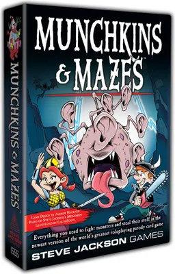Immagine prodotto di Munchkins and Mazes- Gioco di carte Espansione - inglese