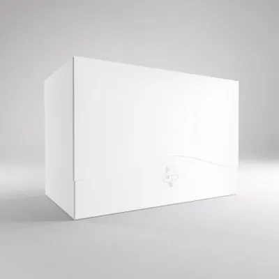 Zdjęcie produktu dla Pudełko na karty Gamegenic - Double Deck Holder 200+ White