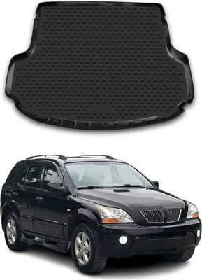 Produktbild von Kofferraummatte Kofferraumwanne für Kia Sorento 2011-2014 Gummi TPE Schwarz