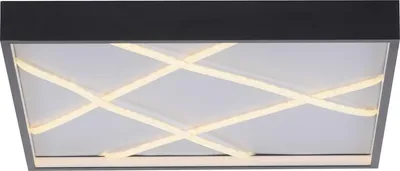 Produktbild von JUST LIGHT LED Deckenlampe MIKADO dimmbar über Wandschalter, warmweiß 3000k Wohnzimmer, Schlafzimmer, Flur, Esszimmer, Küche
