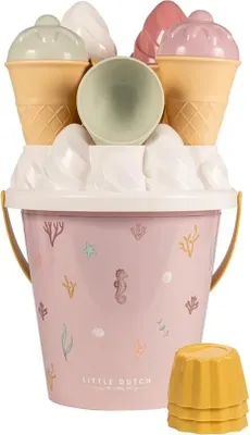 Produktbild von Little Dutch Eimer Set Eiscreme Ocean Dreams Pink