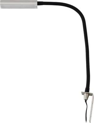 Produktbild von Lindby LED-Leselampe Flexola, nickel, eckig, Metall, Stecker