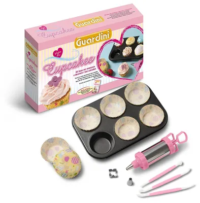 Produktbild von Guardini 15684 Geschenkbox Cupcakes Craving, Stahl, Schwarz, 69 Stück