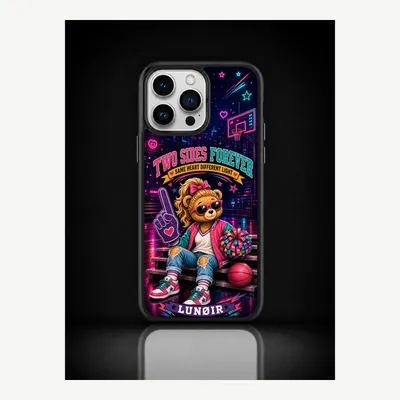 Image de Coque pour iPhone 14 Pro Max, étui de protection pour téléphone, motif dualité – LUNØIR ©