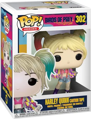 Image de Birds of Prey - Harley Quinn (Caution Tape) 302 - Funko Pop - Figurine en vinyle