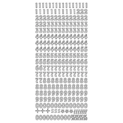 Produktbild von Konturensticker Zahlen
