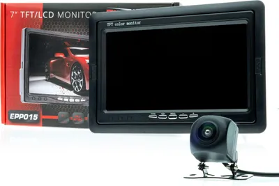 Produktbild von Rückfahrkit Monitor 7 TFT LCD Kamera AHD 170 IP67 1280x960