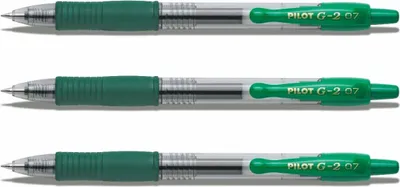 Produktbild von Pilot G2-07 Gelschreiber grün - 3er-Set