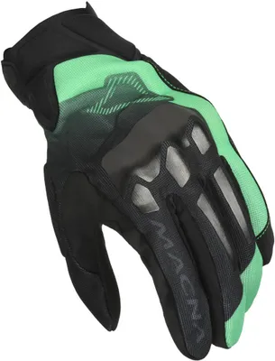 Obrázok produktu pre Motocyklové rukavice Macna Mana, čierno-zelené, veľkosť M