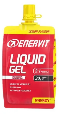 Immagine prodotto di Enervit Liquid Gel, al gusto di limone, 60 ml