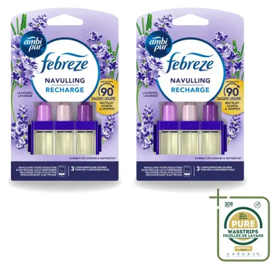 Image de 2 recharges Ambi Pur 3Volution, parfum lavande, 20 ml - Pack de 2