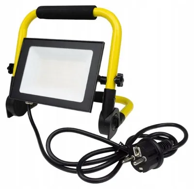 Produktbild von Tragbarer LED-Halogen-Scheinwerfer mit 1,5 m Kabel, 50 W, 4000 K, 4500 lm