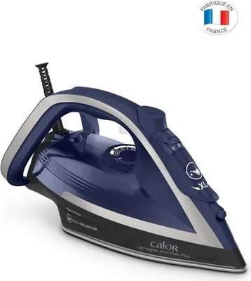 Produktbild von Calor FV6846C0, Trocken- & Dampfbügeleisen, Durilium Airglide Bügelsohle, 260 g/min, Blau, 50 g/min, 2800 W