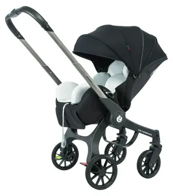 Obrázek produktu pro Kočárek, lehký design, vícepolohová opěrka zad, model hG308, barva černá