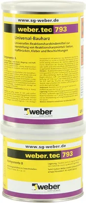 Immagine prodotto di weber.tec 793 Universal Bauharz transparent 1 kg Eimer