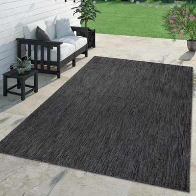 Produktbild von TT Home Teppich Für Outdoor Küchenteppich Balkon Terrasse Unifarbenes Design Modern Größe 300x400 cm