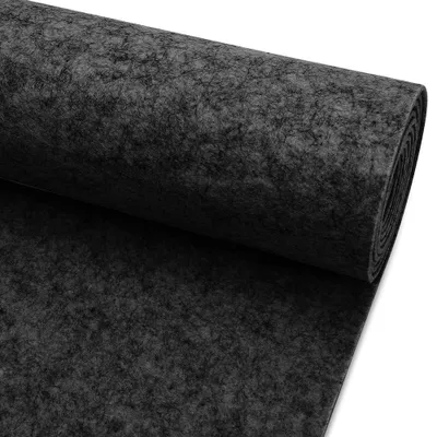 Obrázok produktu pre Filcová rola, 40 x 250 cm - Čierny filc na kreatívne projekty a dekorácie