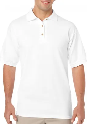 Produktbild von Gildan 8800 | Herren Jersey Poloshirt - Farbe: White - Größe: XL