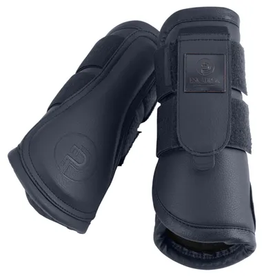 Produktbild von Eskadron Pferde Gamaschen Faux Leather atlantic blue Platinum 2024, Größe:S