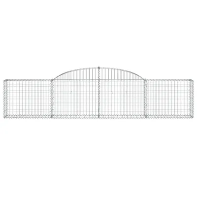 Produktbild von "2026 Aktion" Gabione mit Hochbogen 300x30x60/80 cm Verzinktes Eisen - DEMöbel7391173