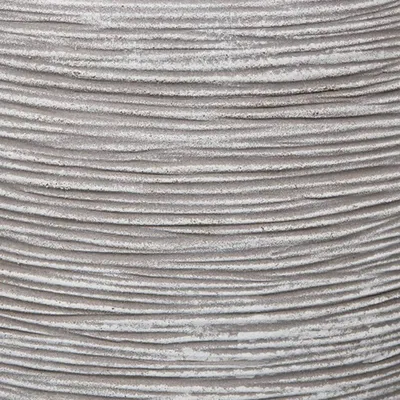 Produktbild von Capi Blumentopf Nature Rib Quadratisch 50 x 50 cm Elfenbeinfarben