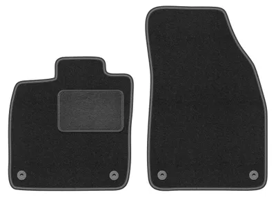 Immagine prodotto di Tappetini anteriori in moquette per Skoda Enyaq iV 2020- (SUV) – 2 pezzi, grigio grafite, su misura – Wielganizator LUX