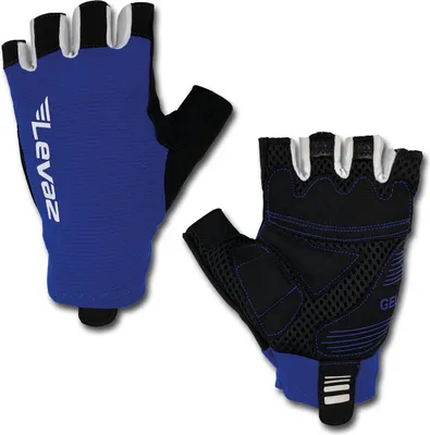 Produktbild von Levaz Stretch - Fahrradhandschuhe Fingerlos Sommer Handschuh Gel Fahrrad Herren Damen - Größe: L