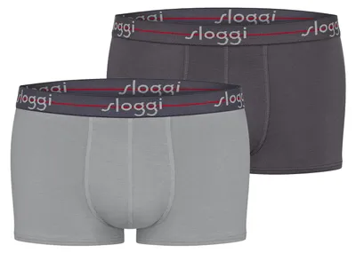 Produktbild von sloggi Herren Retro Boxer Blue Start 2-Pack blackcombination - Größe 4