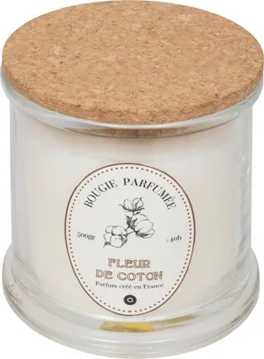 Image de Bougie parfumée en verre HAPO, 500 g