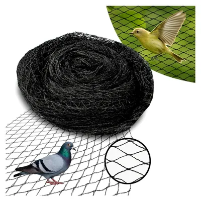 Produktbild von Vogelschutznetz 2mx5m 25x25mm | Teichnetz | Netz gegen Vögel für Obst und Gemüse | Gartennetz | Schutznetz für Pflanzen