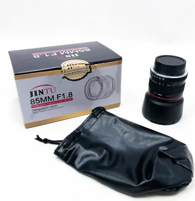 Produktbild von JINTU 85mm MF F1.8 Tele Fixed Focal Manueller Fokus -Porträtobjektiv für Nikon DSLR Kamera D5100 D5200 D5300 D5500 D5600 D90 D3500 D750 D800 D810 D850 D3500 D3100 D3200 D3300 D3400 D750 D7200 D7500