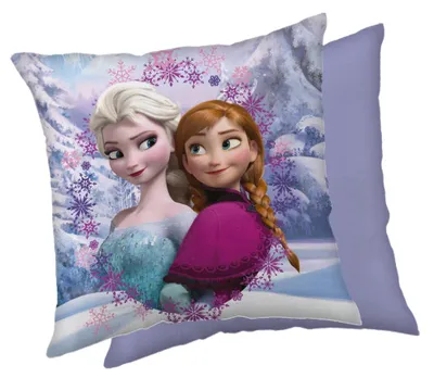 Produktbild von Disney Eiskönigin Frame Samt-Kissenbezug 40x40 cm