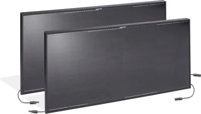 Produktbild von esotec 2x monokristallines Solarmodul, 135Wp, 37V, MC4, wetterfest, 131078