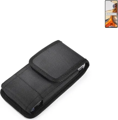 Produktbild von Holster Gürteltasche kompatibel mit Xiaomi 11T Pro Holster Gürtel Tasche wasserabweisend Handy Hülle Schutz Hülle Outdoor schwarz K-S-Trade