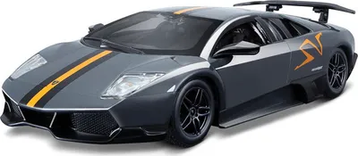 Immagine prodotto di Bburago in scala 1:24 Lamborghini MURCIELAGO LP 670-4 SV Grigio metallizzato