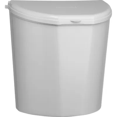 Obrázok produktu pre Brunner - Biely odpadkový kôš PILLAR XL - rozmery: 31,5 x 18 x V31,5 cm 10 l