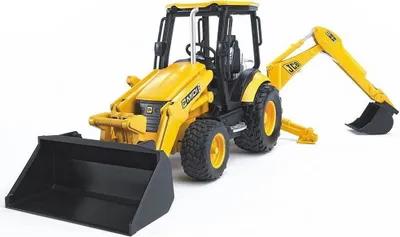 Productafbeelding van Bruder JCB Midi CX graafmachine/lader, modelnummer 02427
