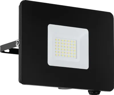 Produktbild von EGLO LED Außen-Strahler Faedo 3, 1 flammige Außenleuchte, Wandstrahler aus Alu, Farbe: Weiß, Glas: klar, 30 Watt, IP65
