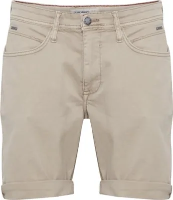 Image de Blend BHDenim : short en jean pour homme, coupe droite, en coton mélangé